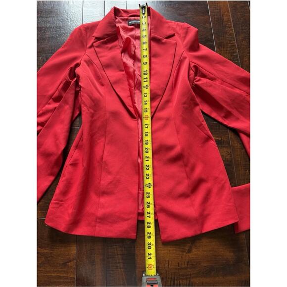 Pretty Little Thing Size 0 Women's Blazer with Oversized Tie - Picture 6 of 7